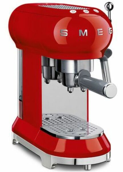 50'S style retro piros espresso kávéfőző