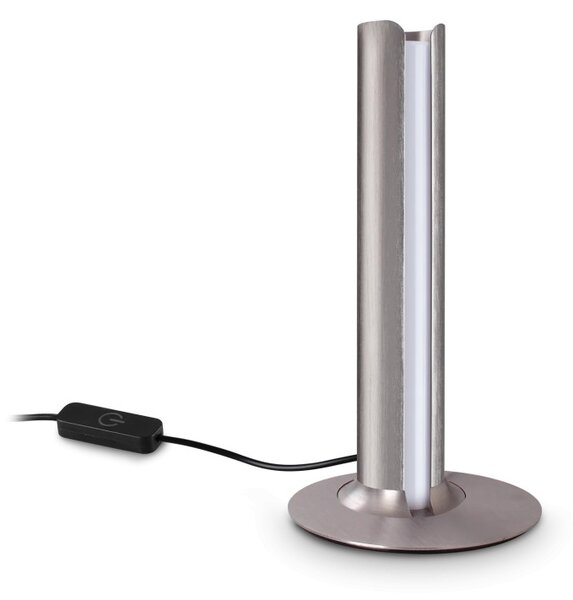 DORICA LED asztali lámpa, bronz, 25,5 cm, érintéssel dimmelhető