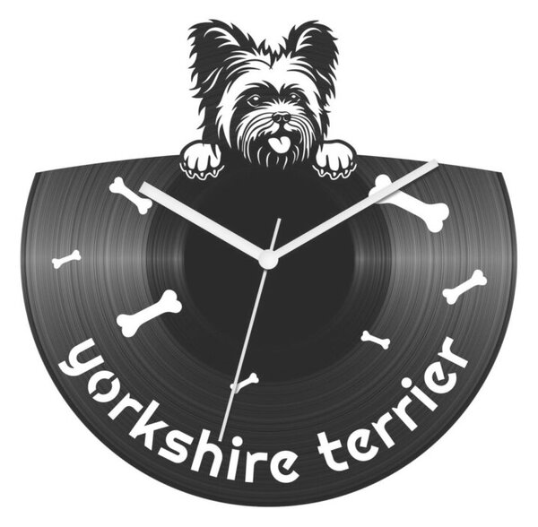 Yorkshire terrier bakelit óra