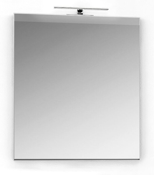 Fali tükör LED világítással, 70 x 75 cm, Tomasucci