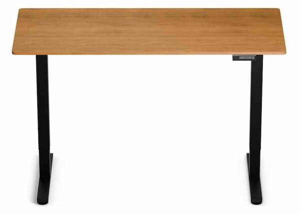 Elektromosan állítható magasságú íróasztal - 140x60cm arany tölgy ülő-/állómunkához - LVN System Lite LV1715