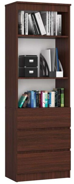 Irodai Polcos szekrény P180_60 - wenge