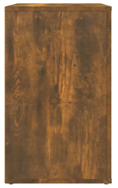 Füstös tölgy színű szerelt fa éjjeliszekrény 50 x 36 x 60 cm