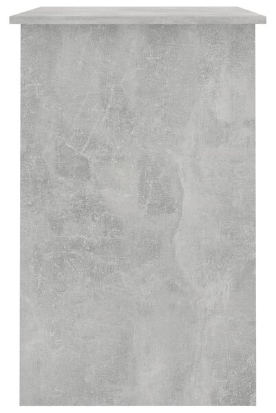 Betonszürke szerelt fa íróasztal 100 x 50 x 76 cm