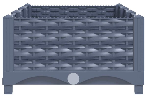 Polipropilén magaságyás 120 x 40 x 23 cm