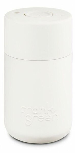 Original Cup Cloud Fehér 340ml Tritán BPA mentes műanyag utazó pohár nyomógombos kupakkal