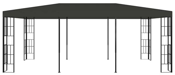 Antracitszürke pavilon 3 x 6 m