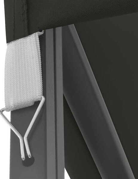 Antracitszürke pavilon 3 x 6 m