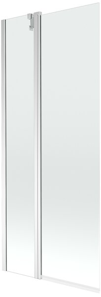 Mexen Flip, kádparaván 1 szárny 80 x 150 cm, forgó szárny, 6 mm átlátszó üveg, króm profil, 894-080-101-01-00
