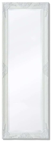 VidaXL 140x50 cm fehér Barokk stílusú fali tükör