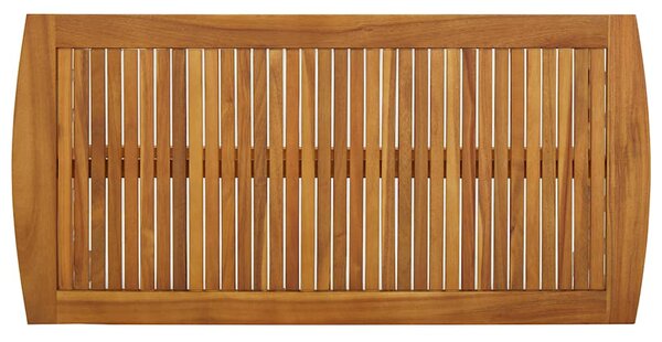 Tömör akácfa dohányzóasztal 102 x 50 x 43 cm