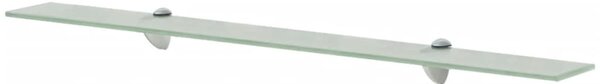 2 db lebegő üvegpolc 90 x 10 cm 8 mm