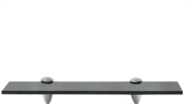 2 db lebegő üvegpolc 40 x 10 cm 8 mm