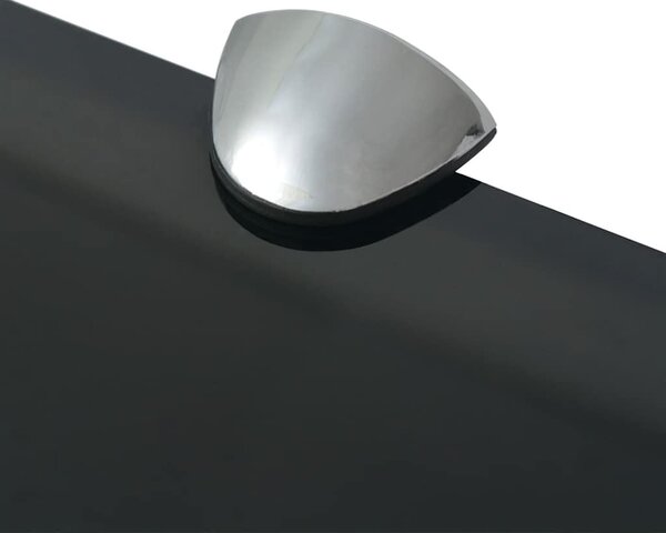 2 db lebegő üvegpolc 40 x 10 cm 8 mm