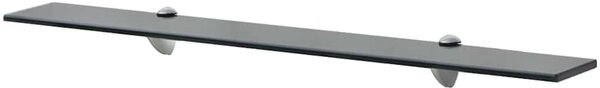 2 db lebegő üvegpolc 80 x 20 cm 8 mm
