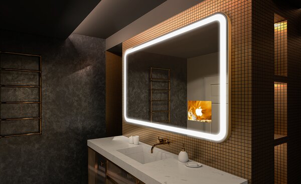 50x80 Fürdőszoba Tükör Világítással LED L141