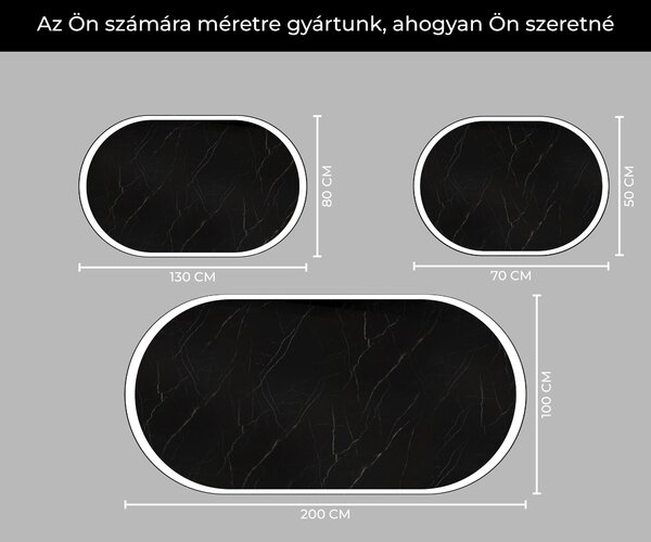 Fürdőszoba Tükör Világítással LED L230