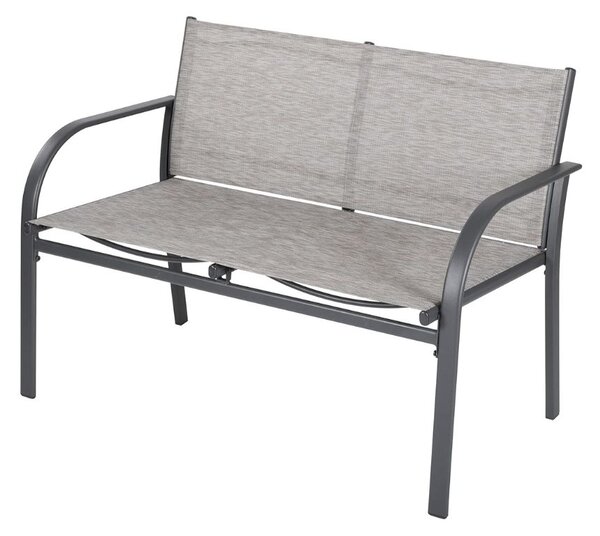Kerti LOUNGE szett székekkel, paddal és asztallal, szürke