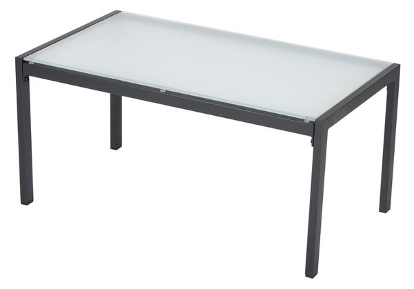 Kerti LOUNGE szett székekkel, paddal és asztallal, szürke