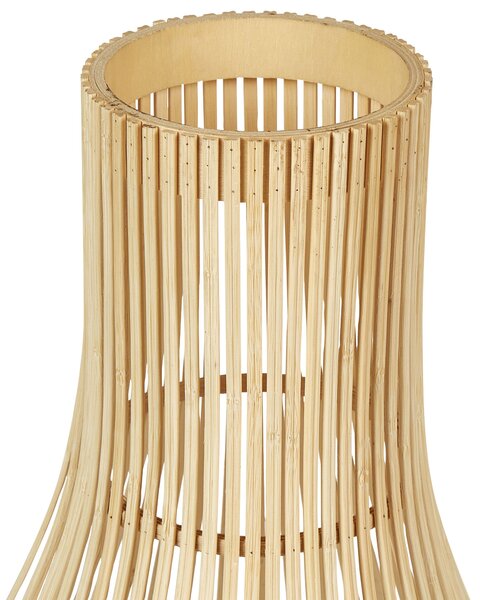 Lámpás LEYTE Fűzfa 58 cm Világosbarna