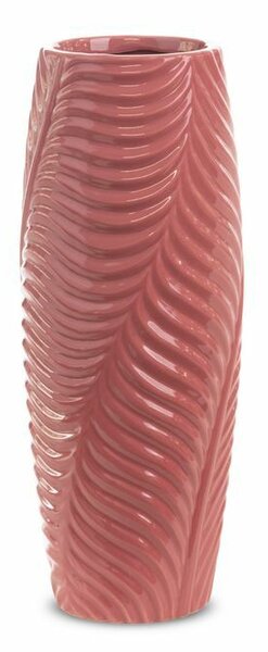 Sena1 kerámia váza Rózsaszín 12x12x30 cm
