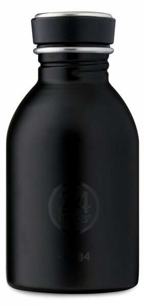 Urban Tuxedo Black fekete 250 ml rozsdamentes acél design kulacs