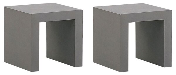 Kétdarabos kerti szék szett TARANTO Beton Szürke