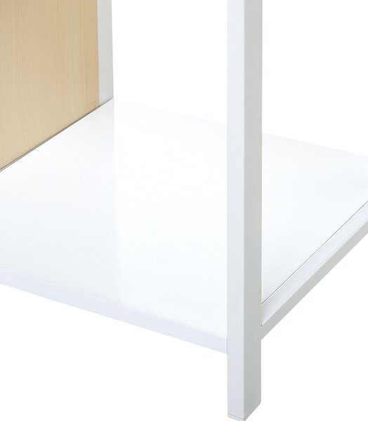 Ötszintes polcos elem BOGOTA 165 cm Fehér