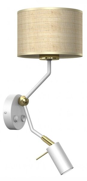 Milagro Marshall rattan fali lámpa (MLP7483)