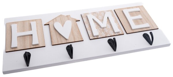Heart of home, fa kulcstartó, 35 x 14,5 x 3,5 cm