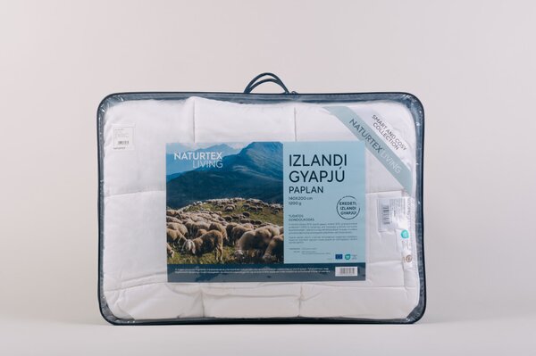 Izlandi gyapjú paplan 140x200 1200 g