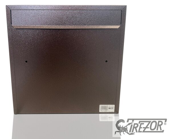 Trezor Postaláda Kültéri fekvő antik bronz