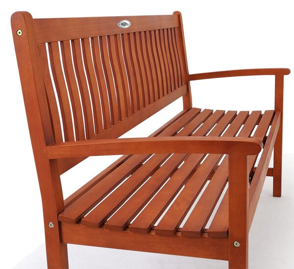 MAXIMA kerti pad, 152x55x90cm, természetes barna Casaria