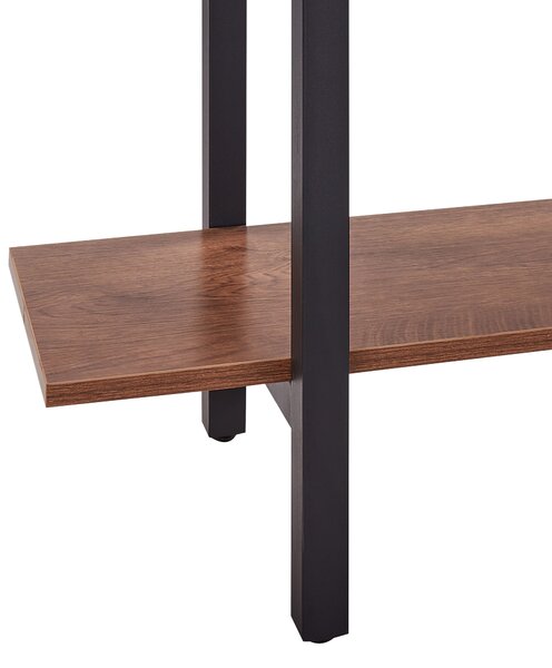 Ötszintes polcos elem DARBY 180 cm Sötétbarna
