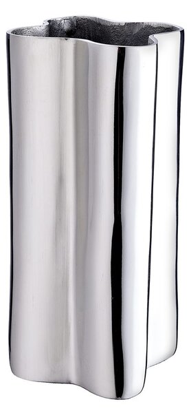 CHROME alumínium váza 30 cm