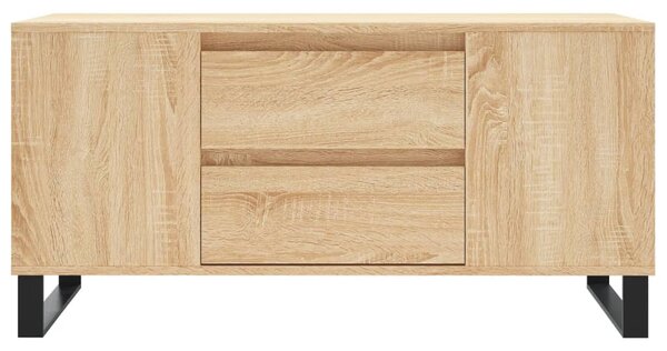 Sonoma tölgy színű szerelt fa dohányzóasztal 102 x 44,5 x 50 cm