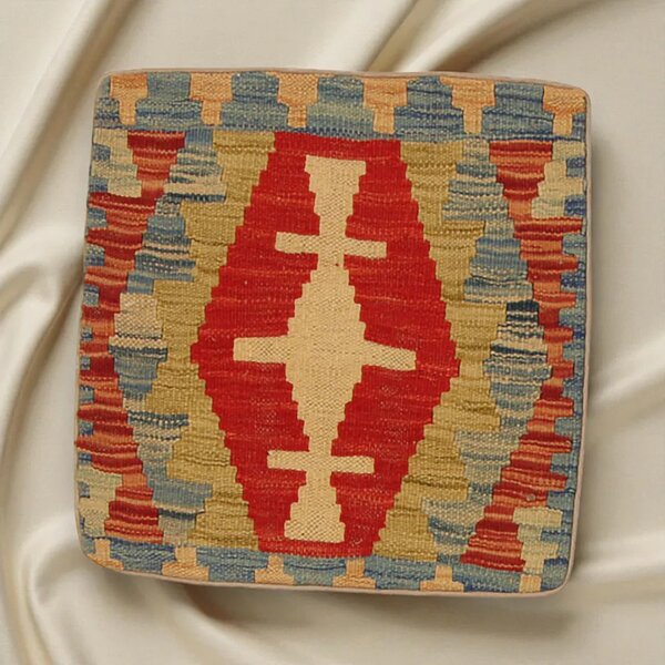 Kilim párna 45x45 kézi szövésű párnahuzat