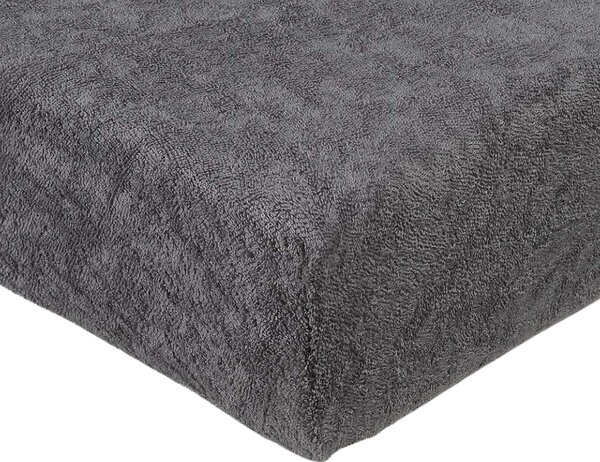 Lepedő frottír sötétszürke TiaHome - 60x120cm
