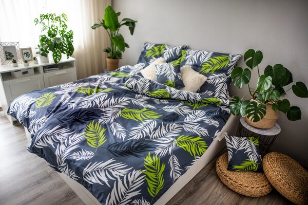 3 részes pamut ágyneműhuzat Amazon 200x140cm+90x70cm TiaHome