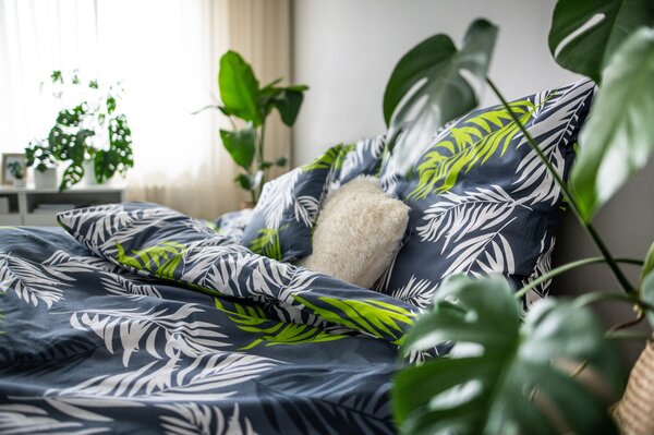 3 részes pamut ágyneműhuzat Amazon 200x140cm+90x70cm TiaHome