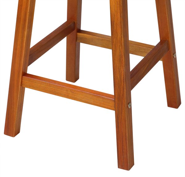 OSLO bárszék, 2 db, 34x76cm, természetes barna Casaria