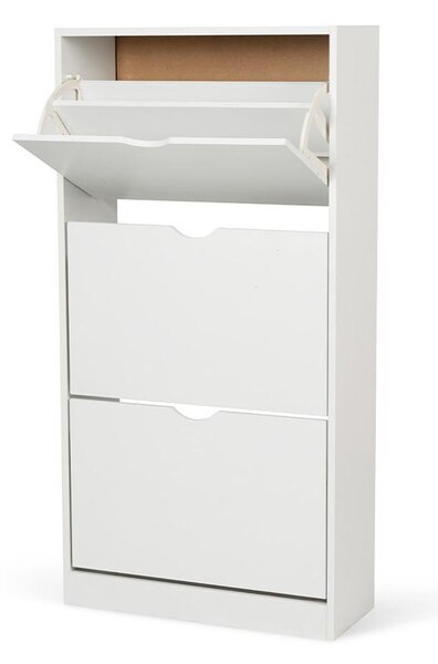 AVENBERG SLIM FLIP 3 Cipőtartó - fehér