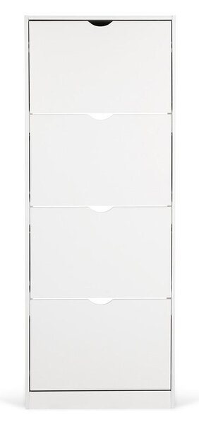 AVENBERG SLIM FLIP 4 Cipőtartó - fehér