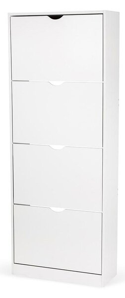 AVENBERG SLIM FLIP 4 Cipőtartó - fehér