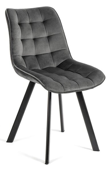 AVENBERG NOLA Étkezőszék szett - 4db, szürke