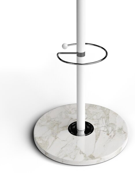 Casaria® Állvány ruhaakasztó - fehér 173cm