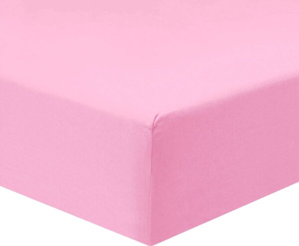 Jersey lepedő világos rózsaszín TiaHome - 60x120cm