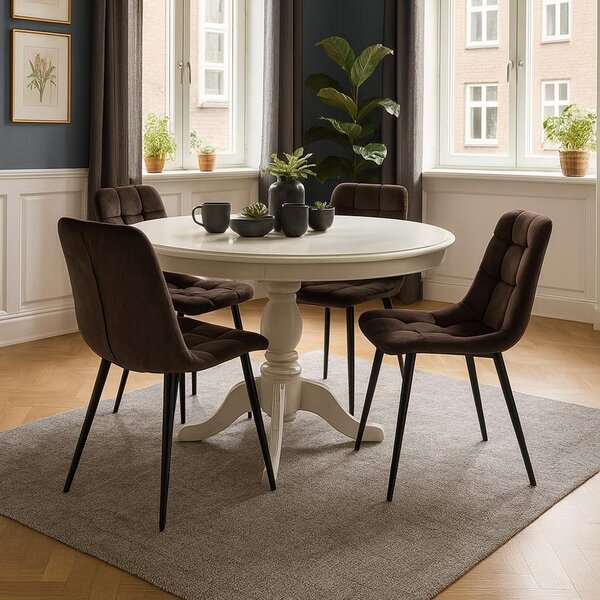 Avenberg ARDEN Étkezőszék szett - 4db, barna