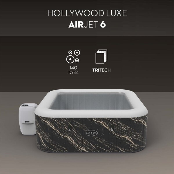 Bestway Lay-Z-SPA Hollywood 6001F felfújható jacuzzi
