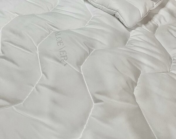 Szett Aloe Vera LUXUS Mikroszálas párna 90x70cm + paplan 140x200cm TiaHome